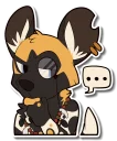 Telegram sticker 💬 Utunu
