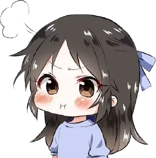 Telegram sticker 😡 Sky Chan! ᐛ's kang pack