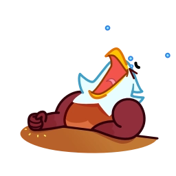 Sticker 😂 Beefy Eagle