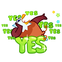 Telegram sticker 👌 Beefy Eagle