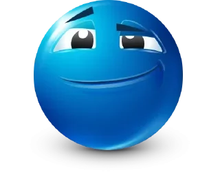 Telegram sticker 🤩 Blue Emotions (@TgSticker)