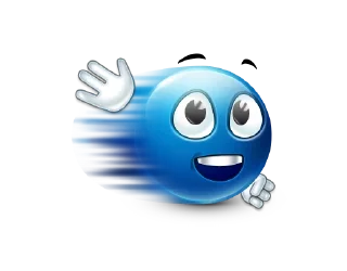 Video sticker 👋 Blue Emotions (@TgSticker)