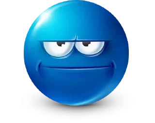Sticker 😐 Blue Emotions (@TgSticker)
