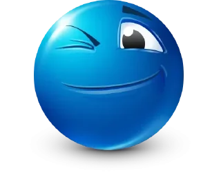 Telegram sticker 🤩 Blue Emotions (@TgSticker)