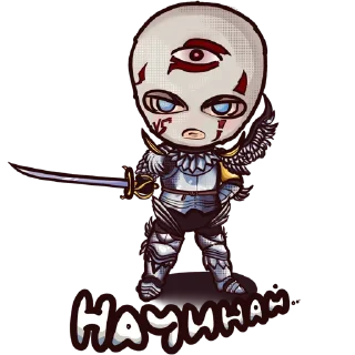Telegram sticker 👹 VELIAL SQUAD (by @tyoi5)