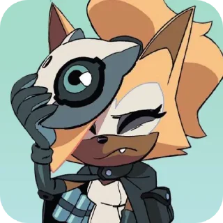 Video sticker 🤨 Whisper the wolf