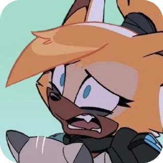 Telegram sticker 😟 Whisper the wolf