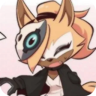 Video sticker 😱 Whisper the wolf