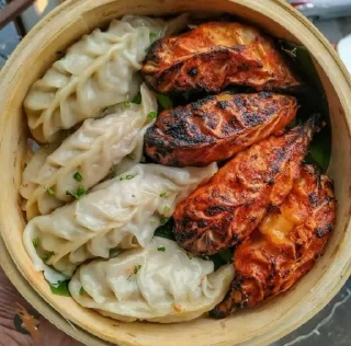 Telegram sticker 🥟 Non-Veg Food Pack 🫕 @stickersbag