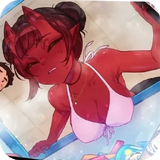 Video sticker ❤ Суккуб Меру | @Stickers_R34