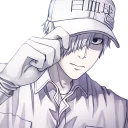 Телеграм стикер 😒 Cells at Work (@TodorokiShouto)