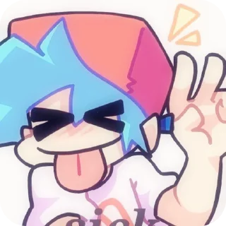 Video sticker 🍭 ⋮⋮✰ ×—×—➤ˏˋ 𝘍𝘕𝘍 𝘉⊘𝘠𝘍𝘐𝘌𝘕𝘋!! ``♬ :: @fStikBot