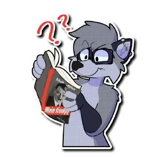 Telegram sticker 📕 Poprawna polska