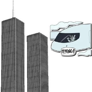 Telegram sticker ✈️ Poprawna polska