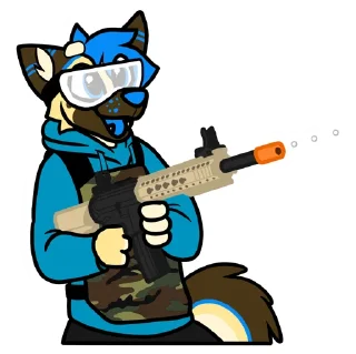 Telegram sticker 🔫 Shep