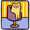Video sticker 🐱 Yellow Cat (@Shout...