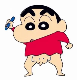 Video sticker 💈 Shinchan Nohara // @ZoldyckStickers