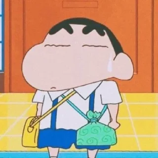 Telegram sticker 💈 Shinchan Nohara // @ZoldyckStickers