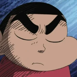 Telegram sticker 💈 Shinchan Nohara // @ZoldyckStickers