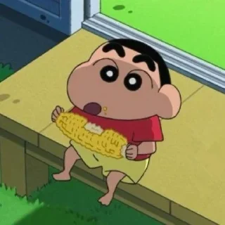Telegram sticker 💈 Shinchan Nohara // @ZoldyckStickers