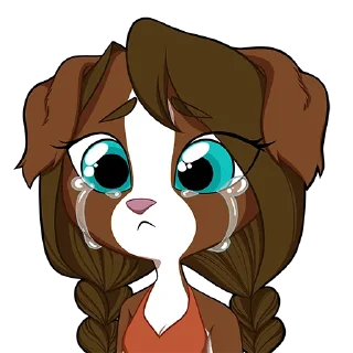 Telegram stiker 😭 💞 Leslie Snipes Stickies 💞