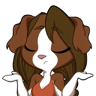 Video sticker 🤷‍♀️ 💞 Leslie Snipes Stickies 💞