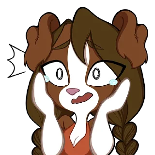 Telegram stiker 😱 💞 Leslie Snipes Stickies 💞