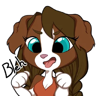 Telegram stiker 🤢 💞 Leslie Snipes Stickies 💞