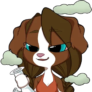 Telegram stiker 🍃 💞 Leslie Snipes Stickies 💞