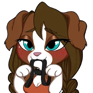 Telegram stiker 😏 💞 Leslie Snipes Stickies 💞