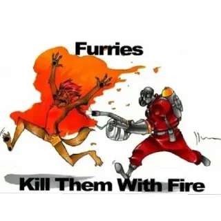 Telegram sticker 🖼 Anti—Furry