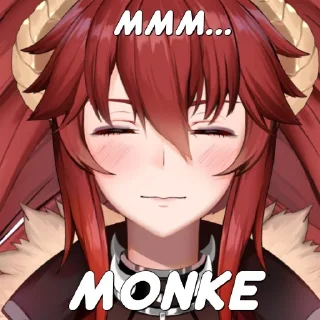 Sticker 🐵 втуберы зло @Akina_speed_stars