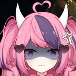 Telegram stiker 😨 втуберы зло @Akina_speed_stars