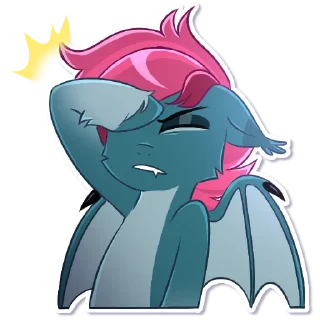 Telegram sticker 🤦‍♀ Beet Lightning (made by Seurnik's Room)