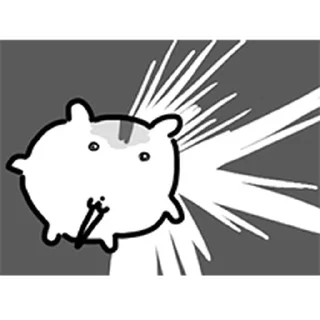 Video sticker ⭐ 대충 햄스터 @moe_sticker_bot