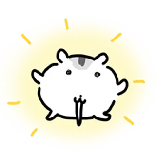 Video sticker ⭐ 대충 햄스터 @moe_sticker_bot