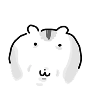 Telegram stiker ⭐ 대충 햄스터 @moe_sticker_bot