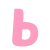 Sticker 🩷 @bykvy_AmaNatta эмодзи буквы на заказ💗