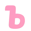 Sticker 🩷 @bykvy_AmaNatta эмодзи буквы на заказ💗