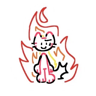 Video sticker 🔥 cattt ! ! ! ! ;  [ cr: @gl_itter ] original pack!