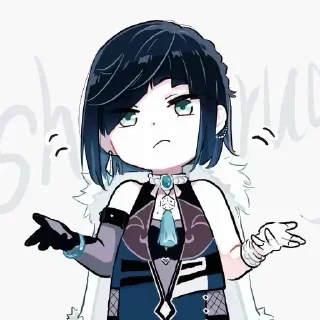 Telegram sticker 💙 ハッピー🙂🙃🍀(@Unique_melody)'s innocent pack 😇