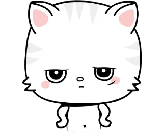 Telegram sticker 😒 волшебный кот (даун) :: @fStikBot
