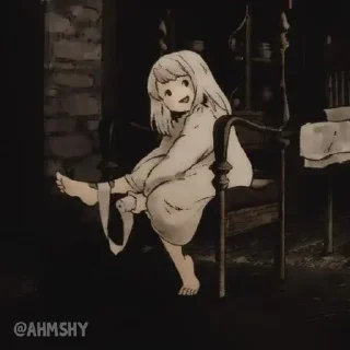 Sticker 🐐 - ᗷY @ahMshY 𓉮 . The Girl from The Other Side
