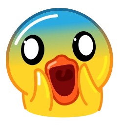 Telegram sticker 😱 Duck