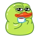 Video sticker ☕️ Duck