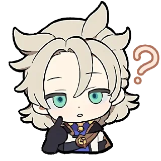 Telegram sticker ❔ genshin impact pt. 1 :: @fStikBot