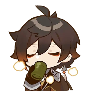 Sticker 😌 genshin impact pt. 1 :: @fStikBot