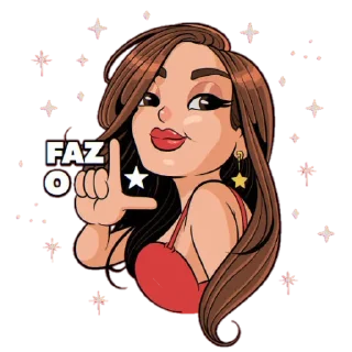 Telegram sticker 👩 Fizueli