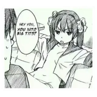 Sticker 👀 Manga @xvieravelyn @ecchistickers