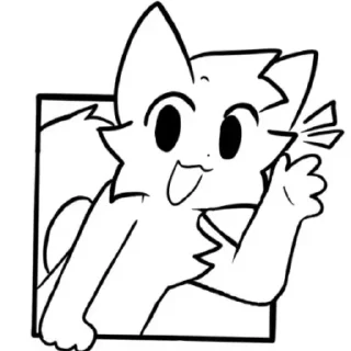 Telegram stiker 😀 Вай Котики